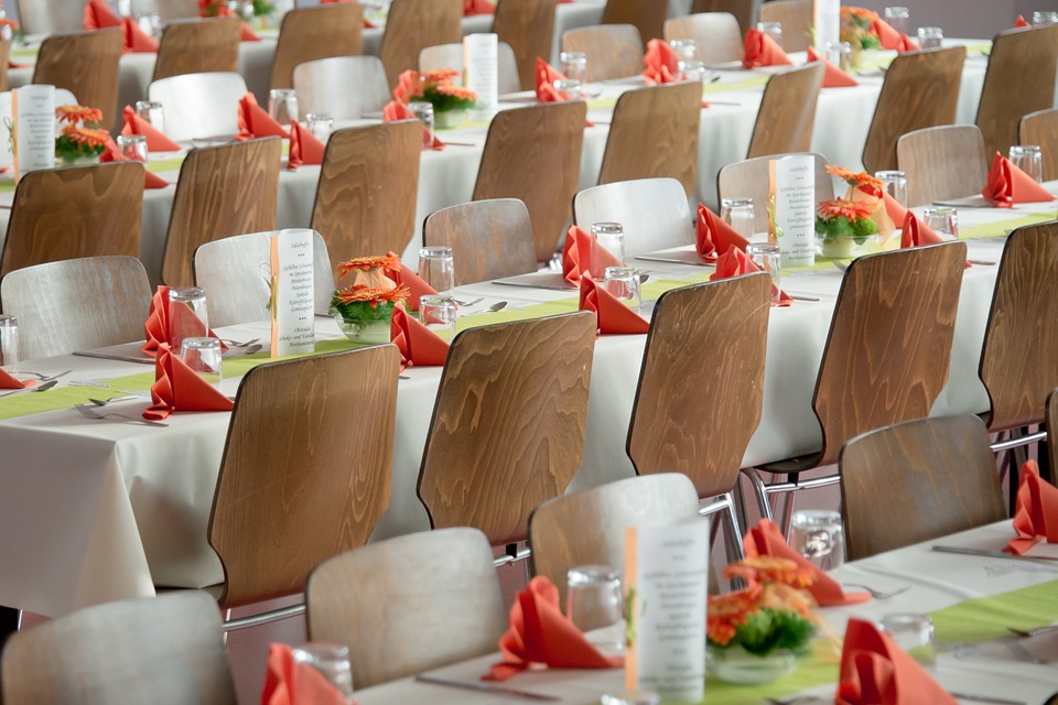 decorated chairs